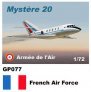 1/72 Falcon 20 Decals Armee de L'air French Air Force