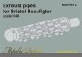 1/48 Bristol Beaufighter. Exhaust pipes