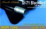 1/72 Lockheed SR-71 Blackbird jet nozzles