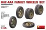 1/35 GAZ-AAA Family Wheels Set