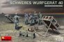 1/35 Schweres Wurfgerat 40 Rocket Launcher with 5 figures