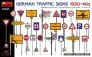 1/35 German Traffic Signs 1930-40s