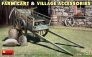 1/35 Farm Cart with Village Accessories