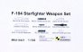 1/144 F-104 Starfighter Weapon Set