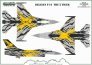 1/32 Belgian Lockheed-Martin F-16 The X Tiger decals + masks set