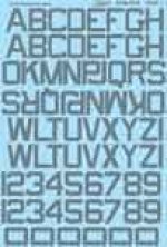 Microscale 1/48 Lettere & Numeri US 60° 24' 36' - 3 Fogli Microscale 1/48 Lettere & Numeri US 60° 24' 36' - 3 Fogli
