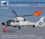 1/350 Harbin Z-9C Military Utility Helicopter (3 per box)