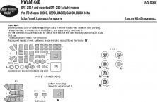 Masque 1/72 DFS-230A/DFS-230 pour RS Models Masque 1/72 DFS-230A/DFS-230 pour RS Models