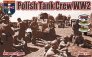 1/72 Polish Tank Crew WWII