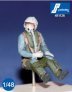 1/48 German F-4 pilot seated in a/c