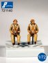 1/72 WWII Us navy pilots seated in aircraft