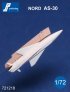 1/72 NORD AS-30 Kit of 1 missile + pylon