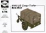 1/72 WWII U.S. Cargo Trailer Ben Hur