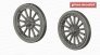 1/35 Canadian MG carrier wheels pattern A