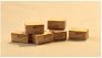 1/35 U.S. Boxes ration C (laser carved wood.sheet)