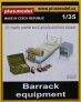1/35 Barrack equipment (21 resin parts & PE)