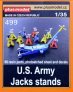 1/35 US Army Jacks stands