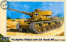 PST 1/72 Pz.Kpfw.753 avec 7,5 KwK L/40 PST 1/72 Pz.Kpfw.753 avec 7,5 KwK L/40