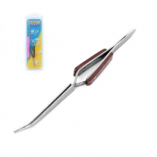 Pince brucelle inversée Shesto pointes courbes Pince brucelle inversée Shesto pointes courbes