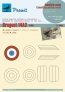 1/48 Camouflage mask Breguet 14A2 FR for Fly