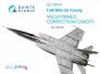 1/48 Vacu canopy MiG-25 Family correction