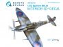1/32 Supermarine Spitfire Mk.IXC 3D-Printed & coloured Interior