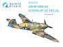 1/32 Bf 109G-2/4 Interior on decal paper for Revell
