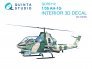 1/35 AH-1G Cobra Interior on decal paper for ICM