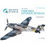 1/48 Messerschmitt Bf-109G-6 3D-Printed & coloured Interior