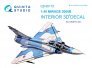 1/48 Mirage 2000B 3D-Printed Interior