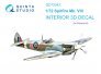 1/72 Spitfire Mk.VIII 3D-Printed & color Interior