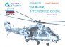1/48 3D Decal Mi-35M cockpit Interior SMALL