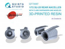 Quinta Studio Nacelles moteur arrière Su-25 1/72 Quinta Studio Nacelles moteur arrière Su-25 1/72