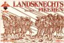1/72 Landsknechts Pikemen 16th century