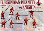 1/72 Burgundian infantry and knights - set 2 - 15 century