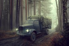 Roden Borgward B3000S 1/72 3 camouflages Roden Borgward B3000S 1/72 3 camouflages