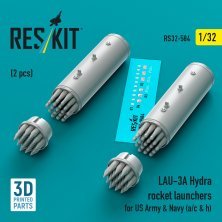 Reskit 1/32 LAU-3A Hydra Lance-Roquettes US Army & Navy Reskit 1/32 LAU-3A Hydra Lance-Roquettes US Army & Navy