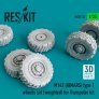 1/35 M142 type 1 wheels weighted
