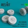 1/35 M142 type 2 wheels weighted