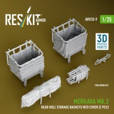 Reskit 1/35 Paniers arrière Merkava Mk.3 pour Meng Reskit 1/35 Paniers arrière Merkava Mk.3 pour Meng