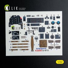 Reskit Intérieur 3D Ju-87D 1/32 pour Hasegawa Reskit Intérieur 3D Ju-87D 1/32 pour Hasegawa
