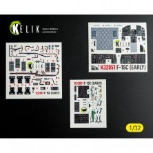 Reskit Intérieur 3D F-15C Early 1/32 pour Tamiya Reskit Intérieur 3D F-15C Early 1/32 pour Tamiya