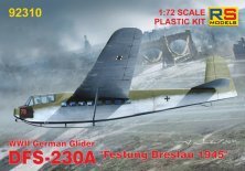 RS Models DFS-230A Breslau 1945 1/72 RS Models DFS-230A Breslau 1945 1/72