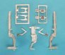 1/24 North-American P-51D Mustang Landing Gear (for Trumpeter)