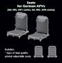 1/35 Seats for German AFVs