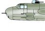 1/72 North American B-25 Mitchell Vacuform Canopy. Canopy, Mid-u