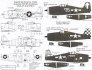 1/72 Grumman F6F-5P/F6F-5N Hellcats decals