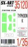 1/35 Tinting film Typhoon-K