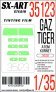 1/35 Tinting film GAZ Tiger with ATGM Kornet