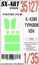 1/35 Tinting film K-4386 Typhoon-VDV